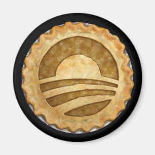 "We willen Pie!" Obama Pie Magnet