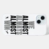 We Win Bijna Altijd Bijna Grappig Las Vegas Raider Case-Mate iPhone Case (Achterkant (horizontaal))