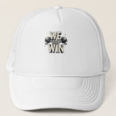 We Win Bijna Altijd Bijna Trucker Pet (Voorkant)