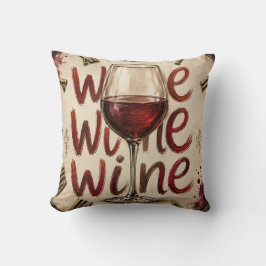 We Wine Kussen