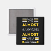 We winnen bijna altijd bijna altijd de Football va Magneet (Voorkant / Achterkant)