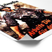 We Wir Kampfen Poster (Hoek)