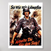 We Wir Kampfen Poster (Voorkant)