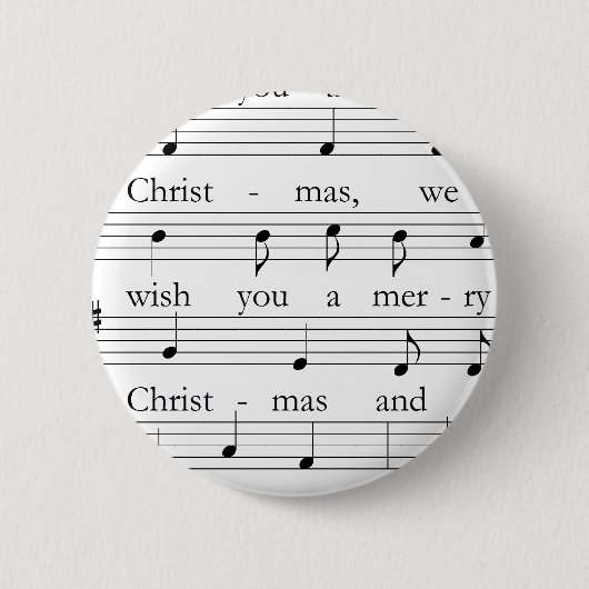 We wish you-01 ronde button 5,7 cm (Voorkant)