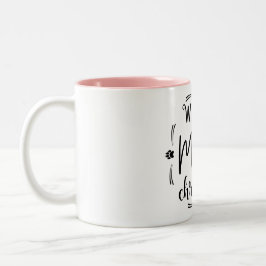 we woof you a merry christmas tweekleurige koffiemok