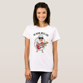 We Wool Rock You Funny Sheep Pun T-shirt (Voorkant volledig)