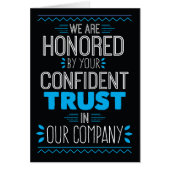 We worden geëerd door jouw vertrouwen in onze Comp (Voorkant)