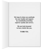 We worden geëerd door jouw vertrouwen in onze Comp (Binnen (Rechts))