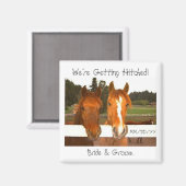 We worden getikt! - Save-the-Date magneet (Voorkant / Achterkant)