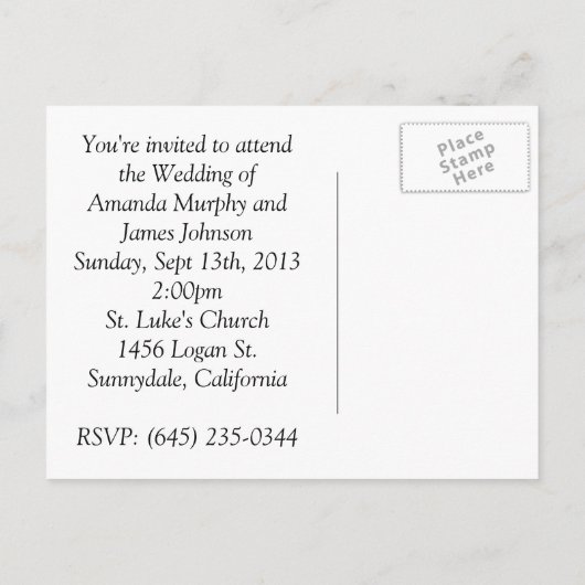 We worden getikt (twee paarden) uitnodiging briefkaart (Achterkant)