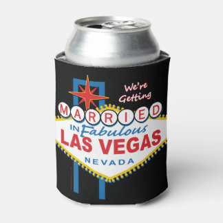 We worden getrouwd in Las Vegas Blikjeskoeler