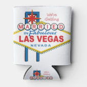 We worden getrouwd in Las Vegas Blikjeskoeler (Voorkant)