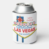 We worden getrouwd in Las Vegas Blikjeskoeler (Blikje Achterkant)