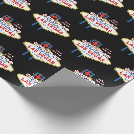 We worden getrouwd in Las Vegas Cadeaupapier (Hoek)