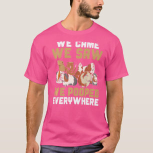 We zagen dat we overal gepoold werden. t-shirt