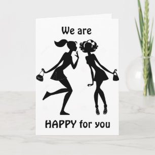 WE ZEGGEN "CONGRATULATIES" EN WE ZULLEN JULLIE VER KAART