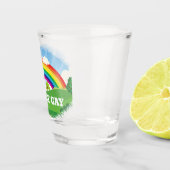 We zeggen Gay Rainbow Pride Shot Glas (Rechts)