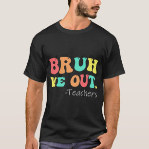 We zetten leraren blij uit de laatste dag van de s t-shirt