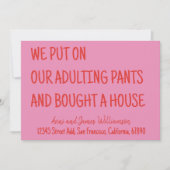 We zetten onze volwassen mieren aan en kochten een aankondiging (Voorkant)