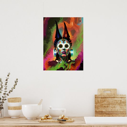 We zien de dingen zoals we zijn poster (Keuken)