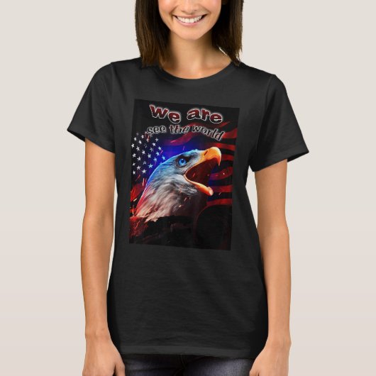 We zien de wereld Zomer T-shirt (Voorkant)