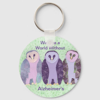We zien een wereld zonder Alzheimer Sleutelhanger