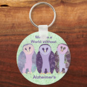 We zien een wereld zonder Alzheimer Sleutelhanger (Voorkant)