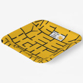 We zien elkaar weer, vrienden papieren bordje (Gebogen)