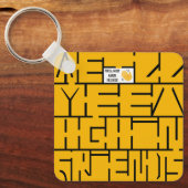 We zien elkaar weer, vrienden sleutelhanger (Voorkant)