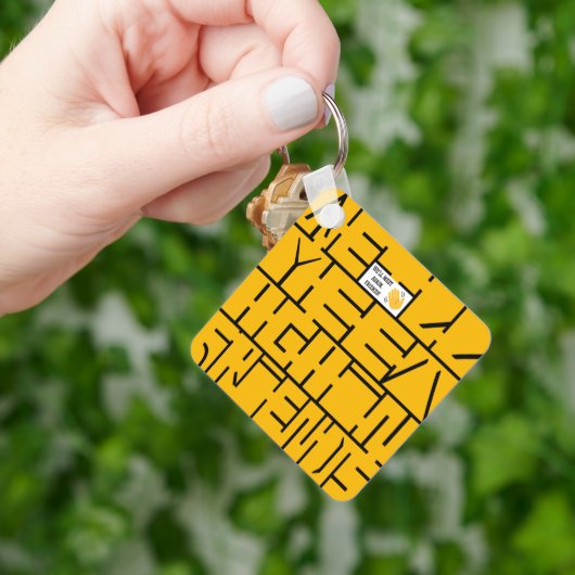 We zien elkaar weer, vrienden sleutelhanger (Hand)