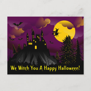 We zien je een gelukkig Halloween Briefkaart