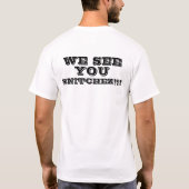We zien je t-shirt (Achterkant)