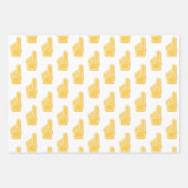 We zijn #1! Foam Finger Fan Club Team Spirit Fun Inpakpapier Vel (Voorkant 2)