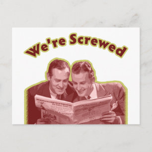 We zijn aan de macht briefkaart