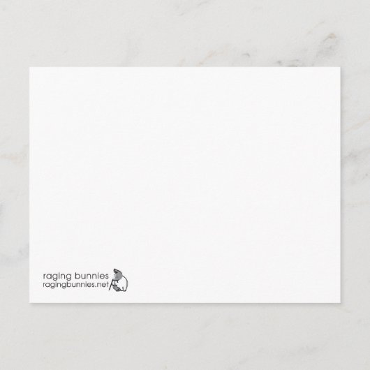 WE ZIJN AAN HET BEWEGEN AANKONDIGINGSKAART (Achterkant)