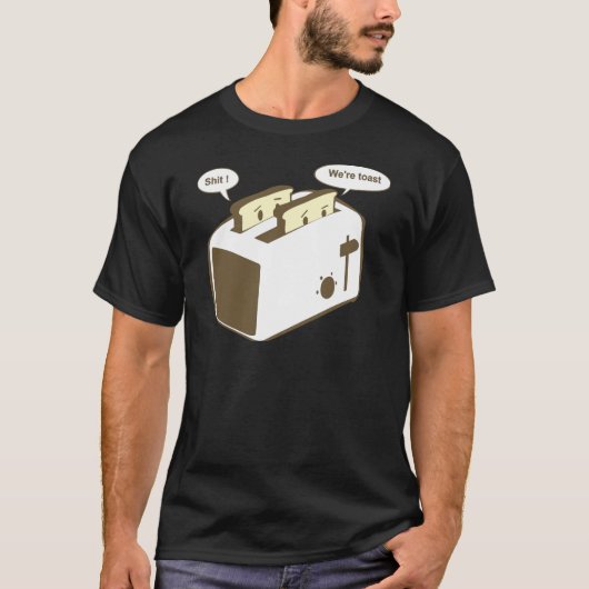 We zijn aan het toast t-shirt (Voorkant)