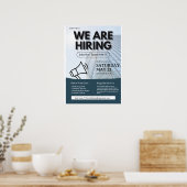 We zijn aan het werven Flyer, Vacature, Werving Fl Poster (Keuken)