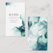 We zijn Abstract verhuisd Visitekaartje (Voorkant / Achterkant)