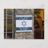 We zijn afhankelijk van wonderen briefkaart (Voorkant)