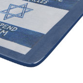 We zijn afhankelijk van wonderen - Rosh Pina Snijplank (Hoek)