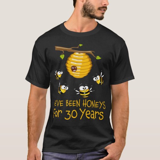 We zijn al 30 jaar een eerbetoon. 30e bruiloft t-shirt (Voorkant)