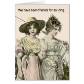 We zijn al zo lang bevriende vrienden. (Voorkant)