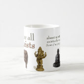 We zijn allemaal atheïsten koffiemok (Center)