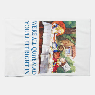We zijn allemaal behoorlijk gek, je past er precie theedoek