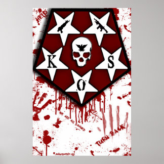 We zijn allemaal beschadigd KOS Poster