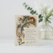 We zijn allemaal boos hier, C0188 Alice Cheshire c Briefkaart (Staand voorkant)