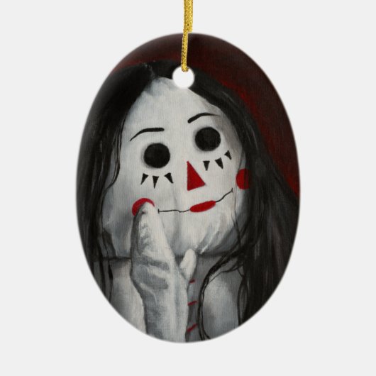 We zijn allemaal Dolls hier II-keramisch Ornament (Voorkant)