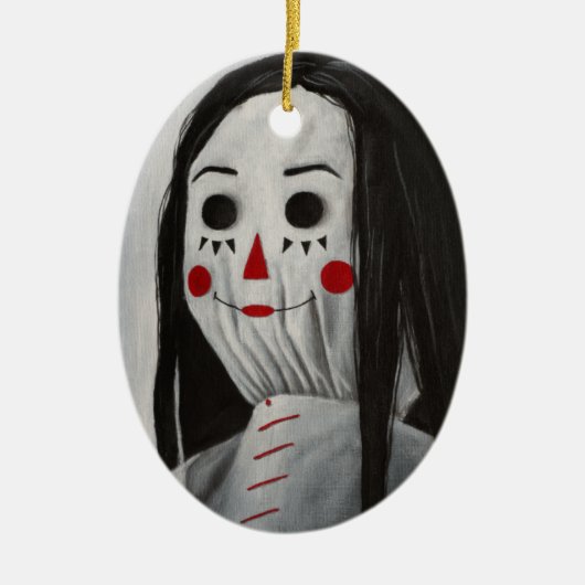 We zijn allemaal Dolls hier IV Ceramic Ornament (Voorkant)