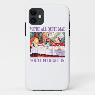 We zijn allemaal erg maf, je past er goed in Case-Mate iPhone case