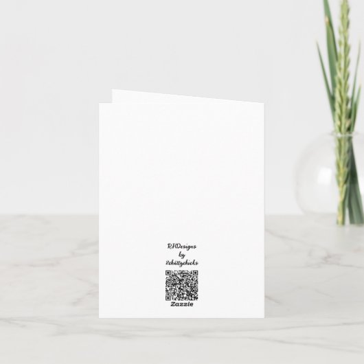 We zijn allemaal gebroken, zo komt zijn licht binn feestdagen kaart (Achterkant)